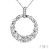 Circle Diamond Fashion Pendant