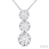 Past Present & Future Lovebright Essential Diamond Pendant