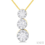 Past Present & Future Lovebright Essential Diamond Pendant